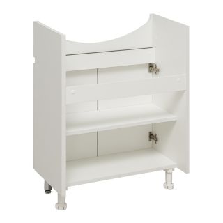 Тумба под раковину Runo белая (под умывальник Уют 60 ) Лада 60 (00-00001163)